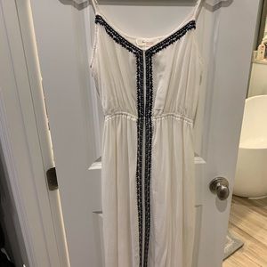 Vince Camuto midi gauze dress.